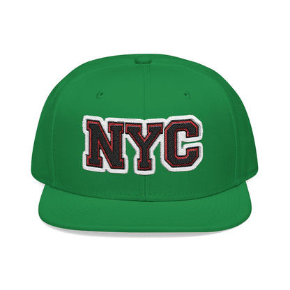 NYC Embroidered Snapback Hat