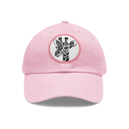 Giraffe Hat with Leather Patch
